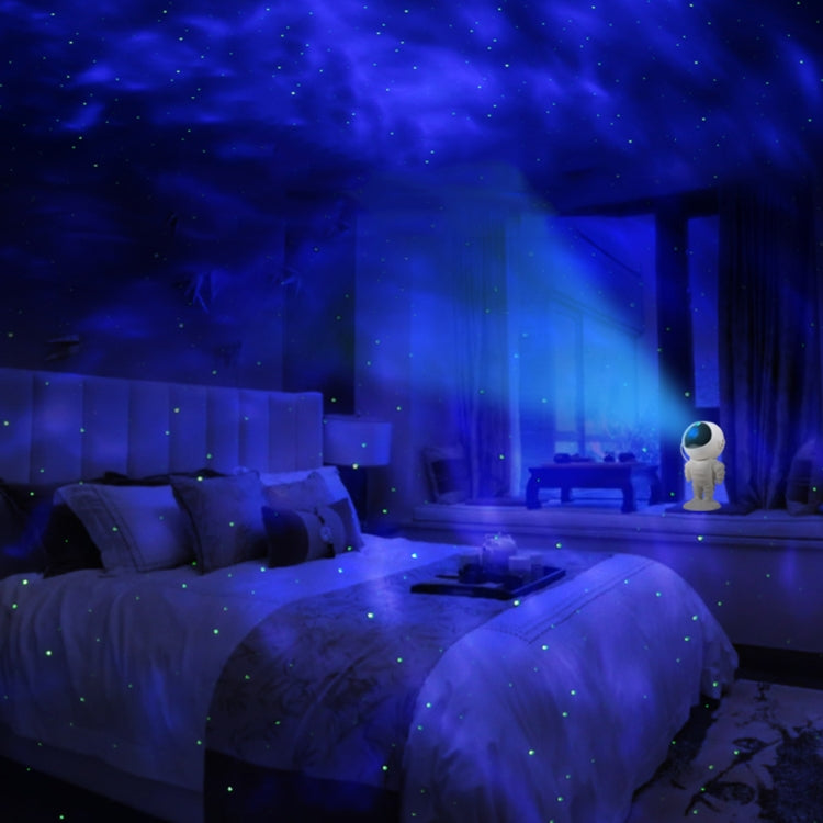 5W Astronaut Starry Sky Projection Lamp USB Night Light (White) - HoMEdemic™ 