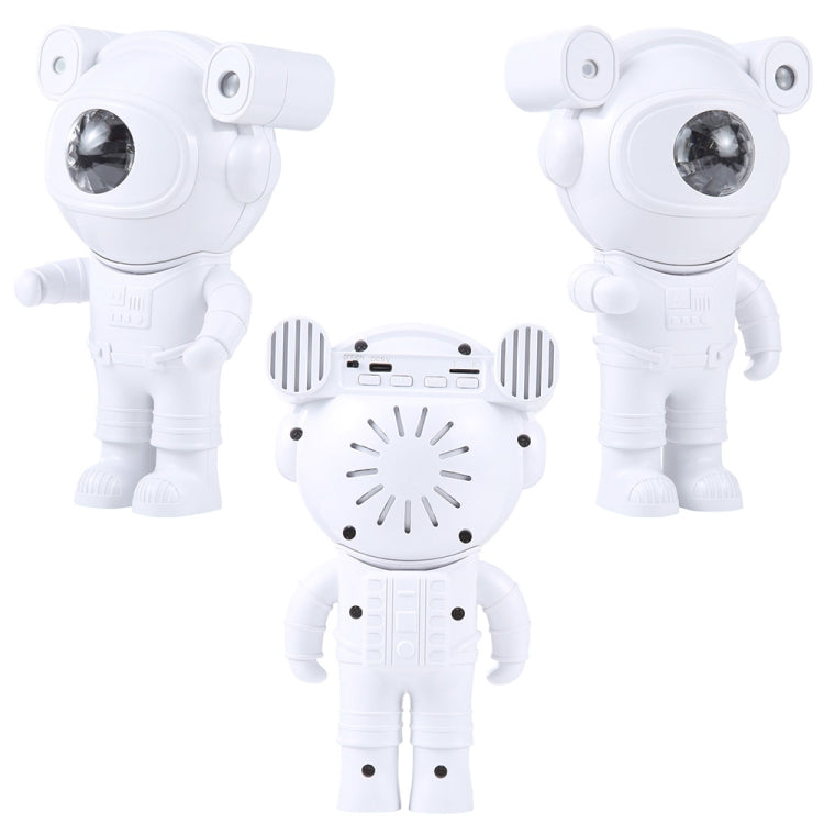 5W Astronaut Starry Sky Projection Lamp USB Night Light (White) - HoMEdemic™ 