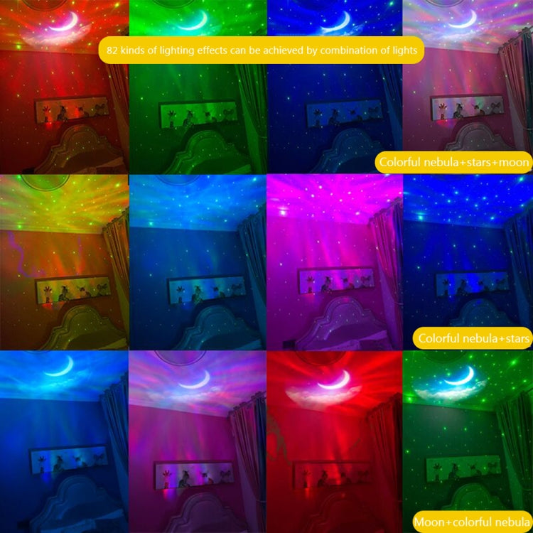 5W Astronaut Starry Sky Projection Lamp USB Night Light (White) - HoMEdemic™ 
