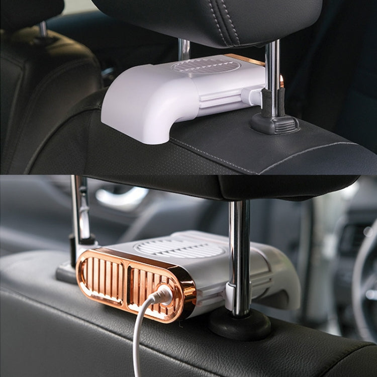 5W Car Fan Cooling Artifact For Car radiating Seat Cushion, 1 PC (White) - HoMEdemic™ 