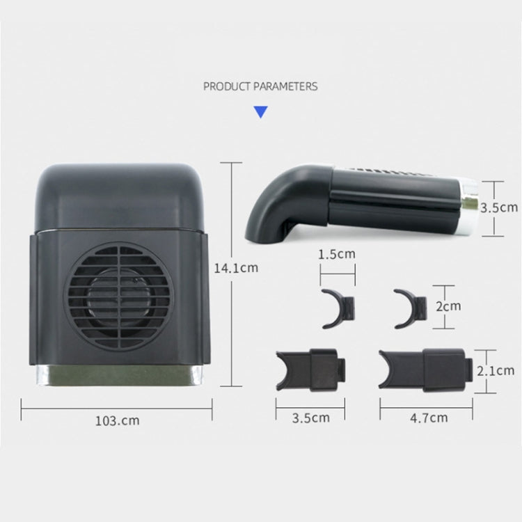 5W Car Fan Cooling Artifact For Car radiating Seat Cushion, 1 PC (White) - HoMEdemic™ 