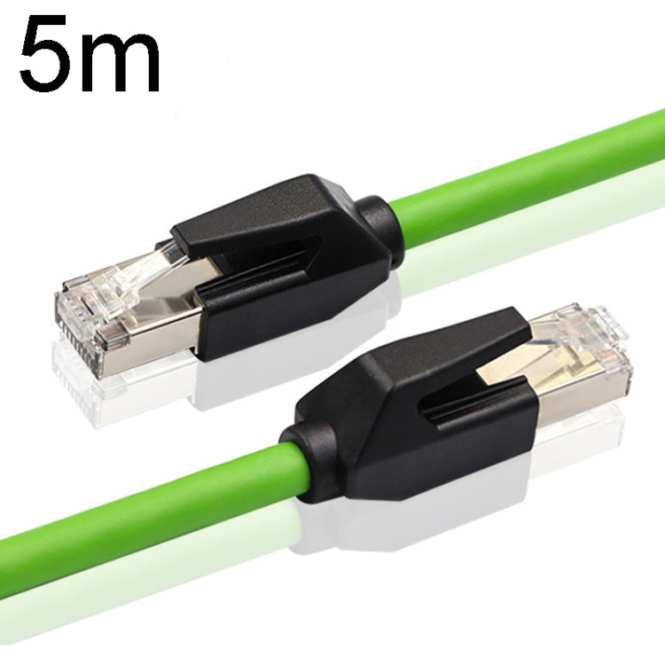 5m CAT6 Double Shielded Gigabit Industrial Cable Vibration-Resistant And Highly Flexible Drag Chain Cable - HoMEdemic™ 