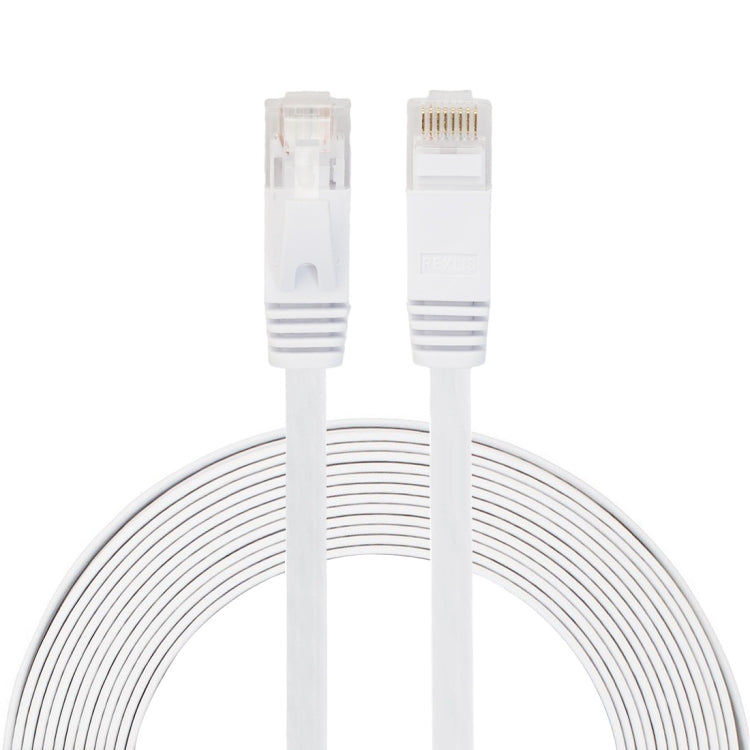 5m CAT6 Ultra-thin Flat Ethernet Network LAN Cable, Patch Lead RJ45, Length: 5m - HoMEdemic™ 
