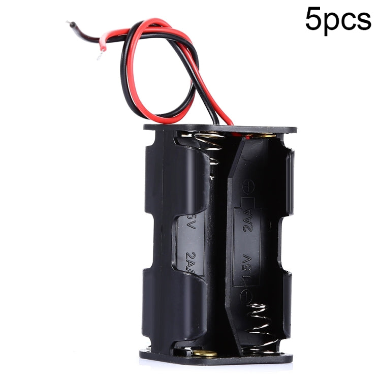 5pcs LandaTianrui LDTR-DJ002 6V 4 x AA Batteries Case Storage Holder with 18cm Cable for Arduino, 6V 4 x AA - HoMEdemic™ 
