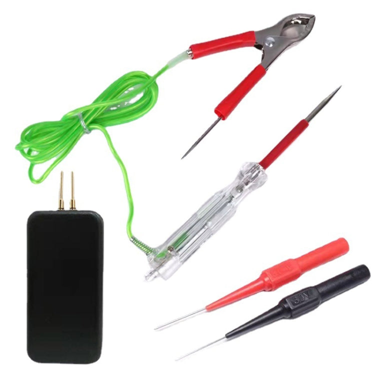 5pcs /Set Automotive Maintenance Test Pen Set Multifunctional Electricity Measuring Tester Light Tool - HoMEdemic™ 
