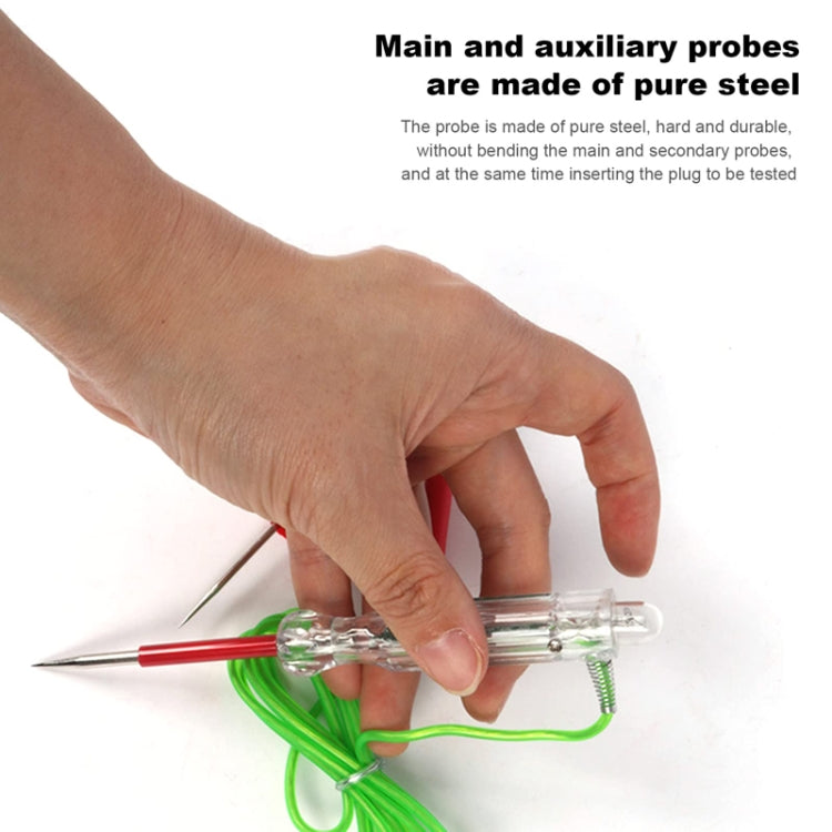 5pcs /Set Automotive Maintenance Test Pen Set Multifunctional Electricity Measuring Tester Light Tool - HoMEdemic™ 
