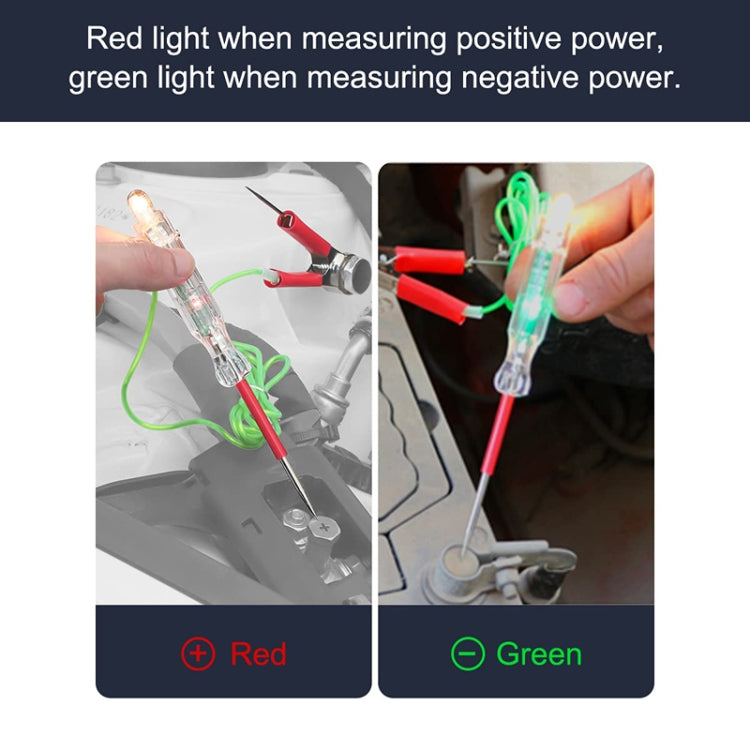 5pcs /Set Automotive Maintenance Test Pen Set Multifunctional Electricity Measuring Tester Light Tool - HoMEdemic™ 