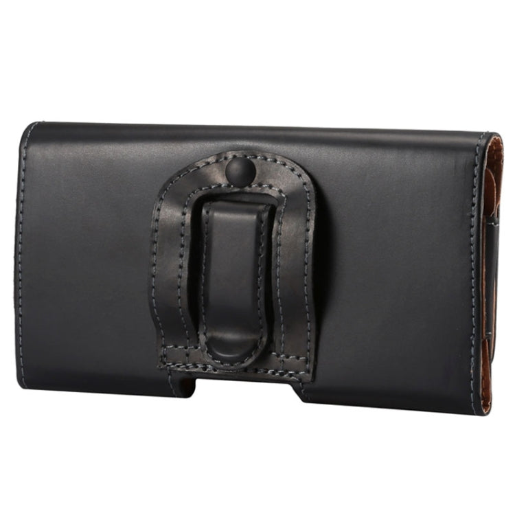 6.3 Inch Crazy Horse Texture Vertical Flip Leather Case / Waist Bag with Back Splint for Galaxy Mega 6.3 /  Mega 2 / G750F - HoMEdemic™ 