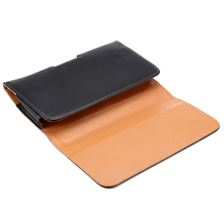 6.3 Inch Crazy Horse Texture Vertical Flip Leather Case / Waist Bag with Back Splint for Galaxy Mega 6.3 /  Mega 2 / G750F - HoMEdemic™ 