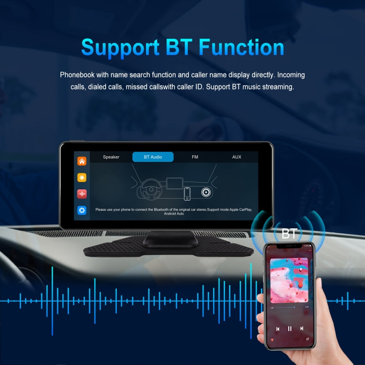 6.86 Inch 4KDVR Smart Screen Player, Specification: Standard+64G Memory Card - HoMEdemic™ 