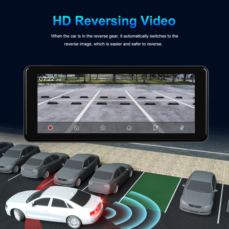 6.86 Inch 4KDVR Smart Screen Player, Specification: Standard+64G Memory Card - HoMEdemic™ 