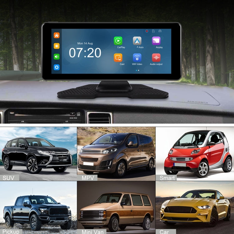 6.86 Inch 4KDVR Smart Screen Player, Specification: Standard+Reversing Camera - HoMEdemic™ 