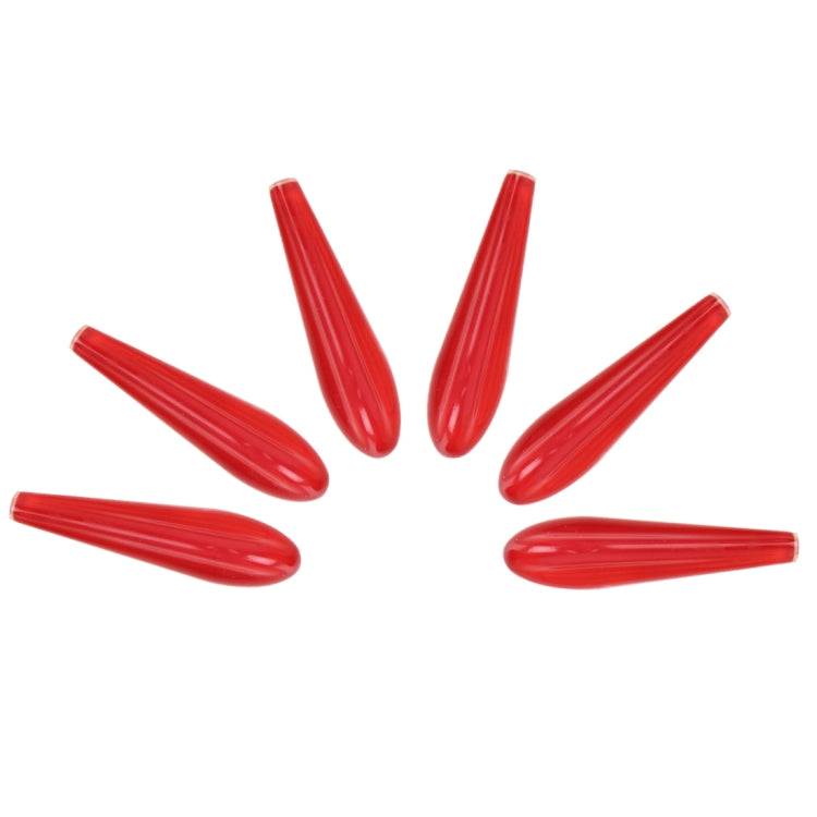 6 PCS Universal Resin Rear Spoiler Car Auto Rear Spoiler Exterior Rear Spoiler Kit Car Crash Strip Spoiler Routed Board Mute Rectifier Noise Reduction Spoiler - HoMEdemic™ 