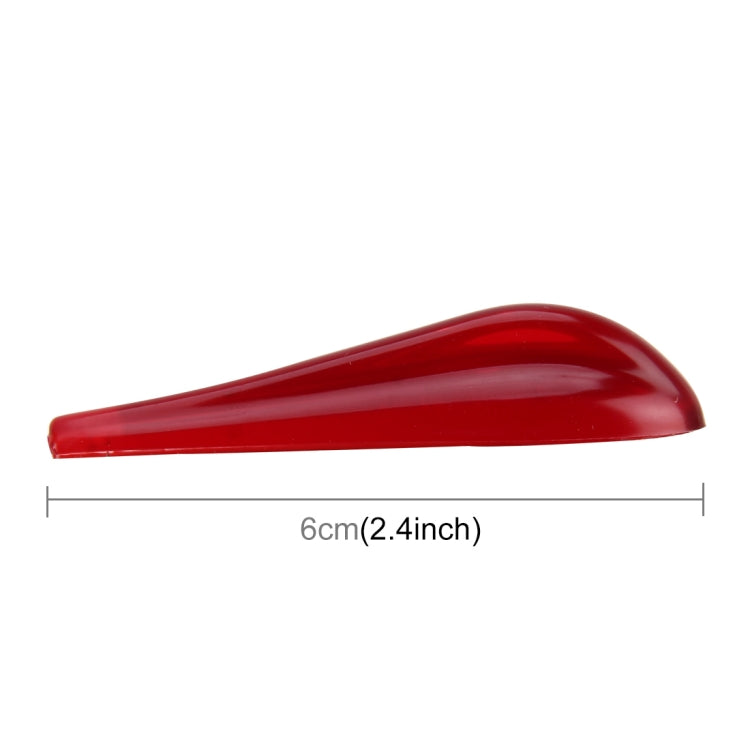6 PCS Universal Resin Rear Spoiler Car Auto Rear Spoiler Exterior Rear Spoiler Kit Car Crash Strip Spoiler Routed Board Mute Rectifier Noise Reduction Spoiler - HoMEdemic™ 