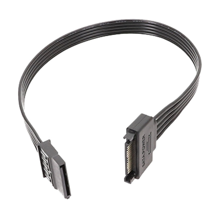 60cm Power Supply SATA 15Pin Male And Female Extension Cable Durable Hard Disk Drive Power Connection Cables - HoMEdemic™ 
