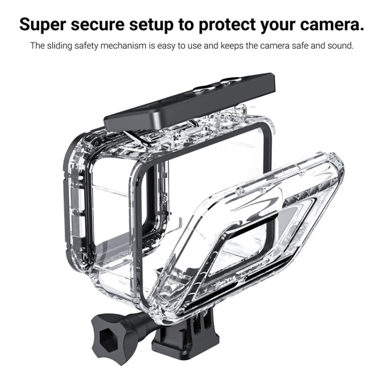 60m Underwater Depth Diving Case Waterproof Camera Housing for Insta360 One RS 4K, For Insta360 One RS 4K - HoMEdemic™ 