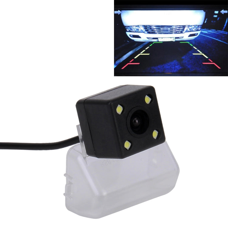 656×492 Effective Pixel HD Waterproof 4 LED Night Vision Wide Angle Car Rear View Backup Reverse Camera for 2012 Version Mazda CX-5, Mazda CX-5 - HoMEdemic™ 