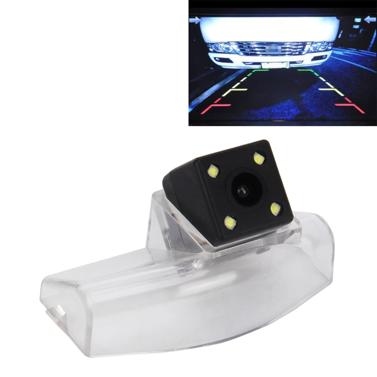 656×492 Effective Pixel HD Waterproof 4 LED Night Vision Wide Angle Car Rear View Backup Reverse Camera for Oversea Version Mazda 2/3, Mazda 2/3 - HoMEdemic™ 