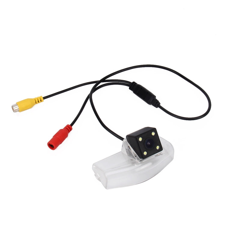 656×492 Effective Pixel HD Waterproof 4 LED Night Vision Wide Angle Car Rear View Backup Reverse Camera for Oversea Version Mazda 2/3, Mazda 2/3 - HoMEdemic™ 