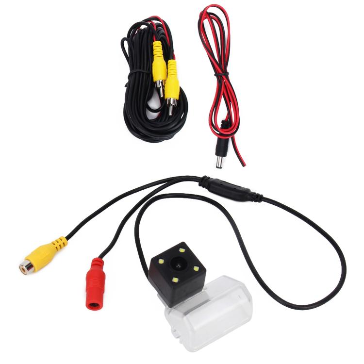 656×492 Effective Pixel  NTSC 60HZ CMOS II Waterproof Car Rear View Backup Camera With 4 LED Lamps for 2005-2013 Version Mazda 6, Mazda 6 - HoMEdemic™ 