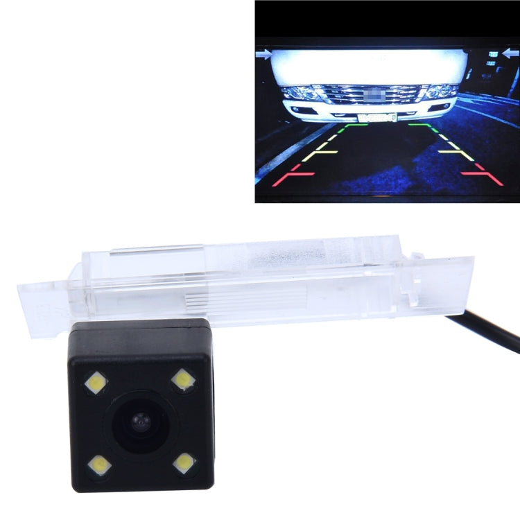656x492 Effective Pixel  NTSC 60HZ CMOS II Waterproof Car Rear View Backup Camera With 4 LED Lamps for Renault Kadjar 2016 Version, For Renault Kadjar 2016 Version - HoMEdemic™ 