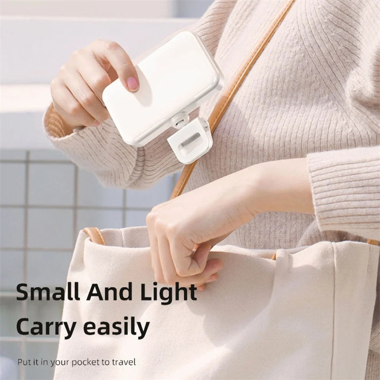 66 LEDs Selfie Fill Light Rechargeable 3 Modes Clip-on Pocket Light For Phone, Laptop, Tablet Meeting(Black) - HoMEdemic™ 