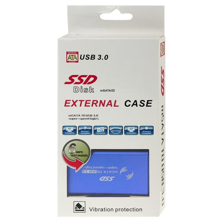 6gb/s mSATA Solid State Disk SSD to USB 3.0 Hard Disk Case - HoMEdemic™ 
