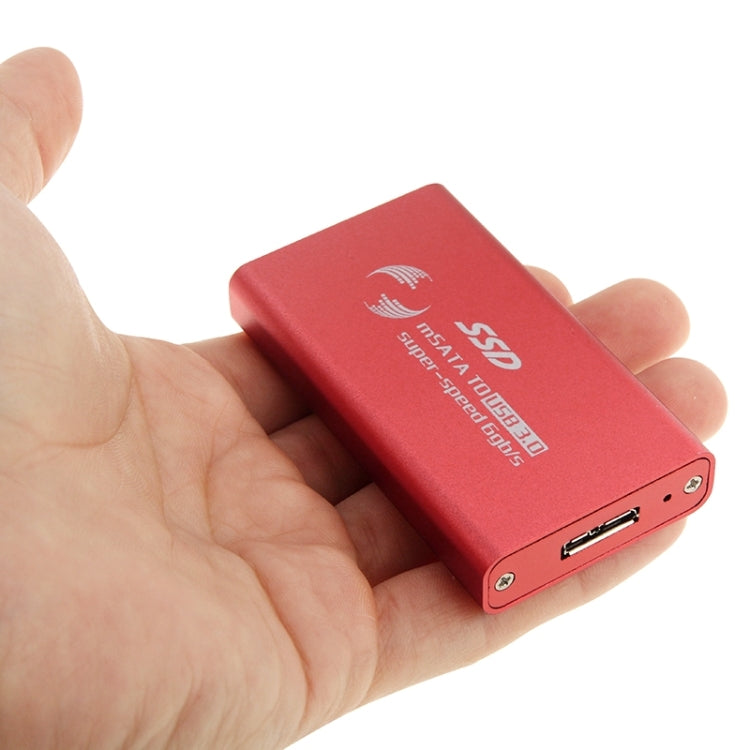6gb/s mSATA Solid State Disk SSD to USB 3.0 Hard Disk Case - HoMEdemic™ 