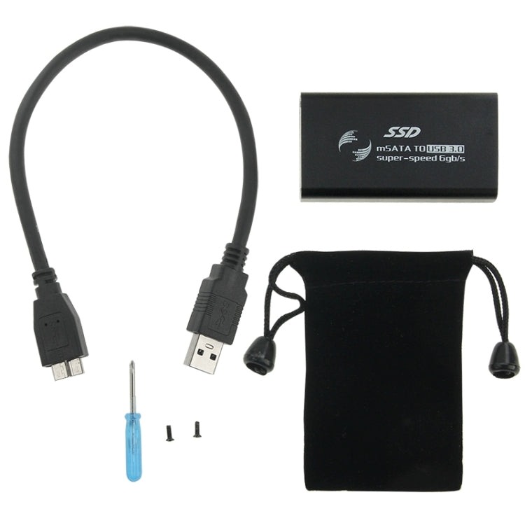 6gb/s mSATA Solid State Disk SSD to USB 3.0 Hard Disk Case - HoMEdemic™ 