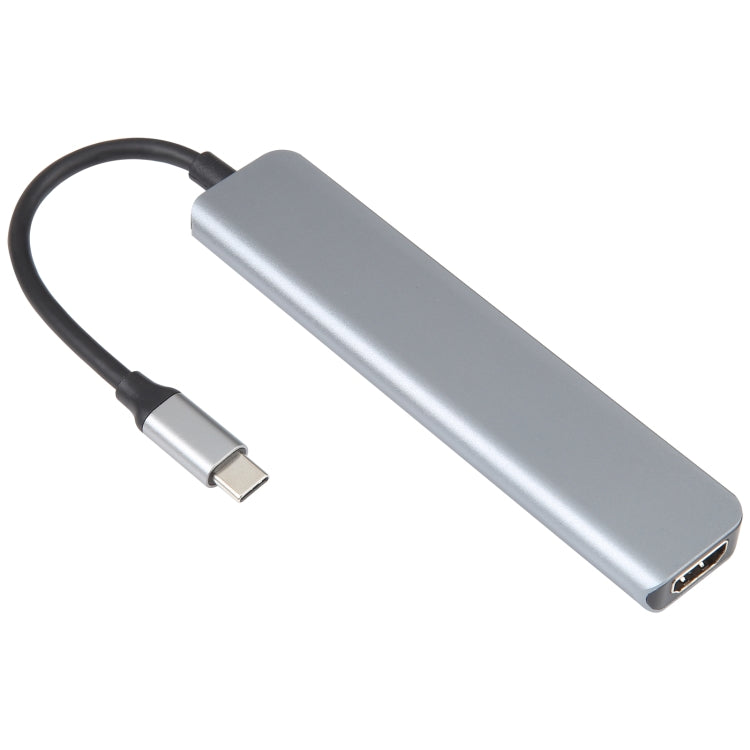 7 in 1 USB-C / Type-C to USB Docking Station HUB Adapter, 7 in 1 - HoMEdemic™ 