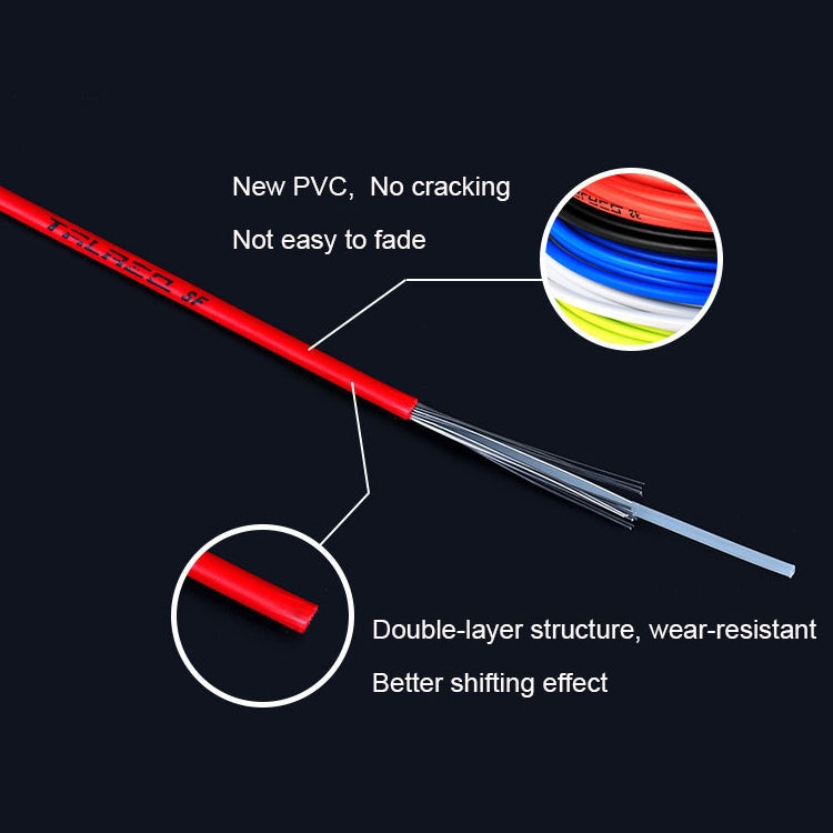7 in 1 Universal PVC Bicycle Variable Speed Cable Tube Set, Universal - HoMEdemic™ 