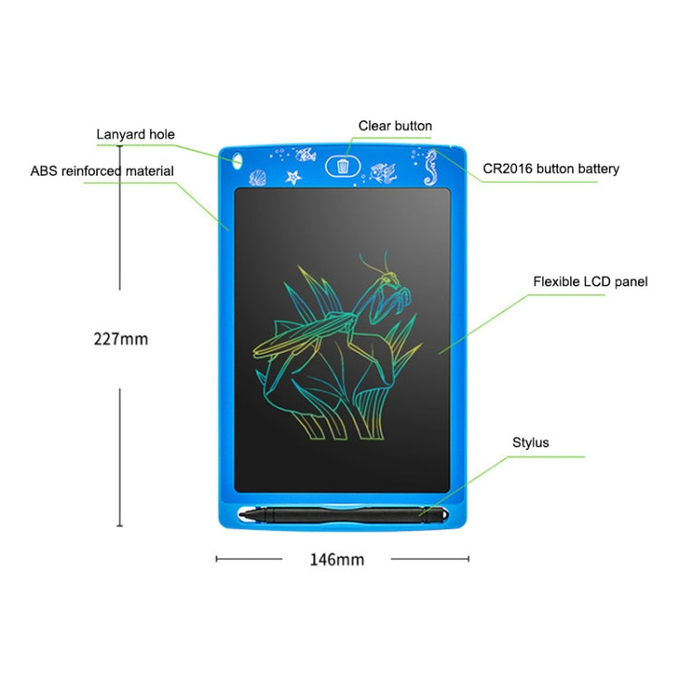 8.5 inch Color LCD Tablet Children LCD Electronic Drawing Board - HoMEdemic™ 