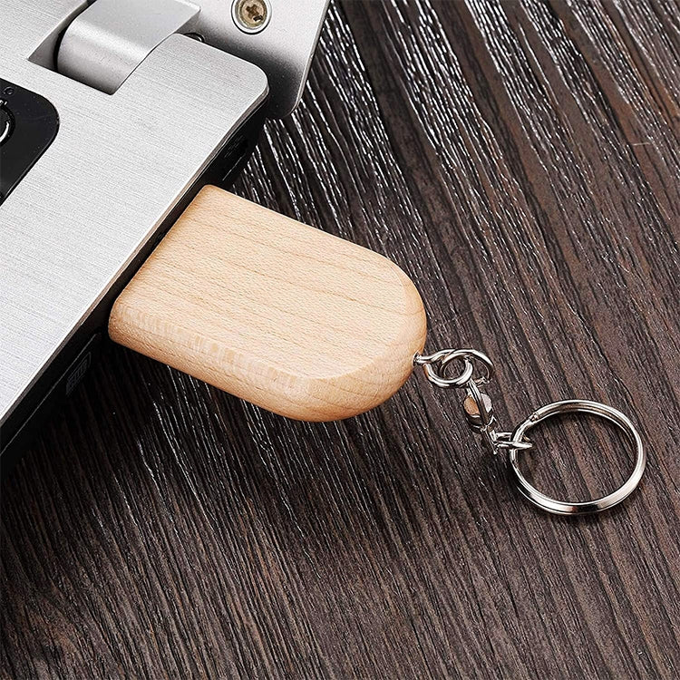 8 GB Wood Material USB Flash Disk, 2GB, 4GB, 8GB - HoMEdemic™ 