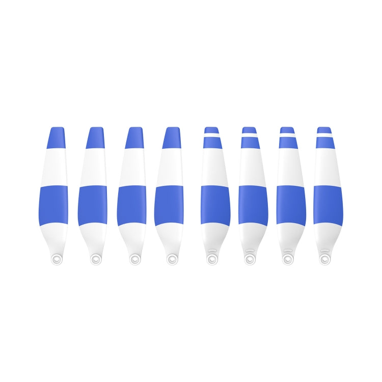 8 PCS 6030F Double Sided Colorful Low Noise Wing Propellers For DJI Mini 4 Pro/Mini 3 Pro, Color: White Blue - HoMEdemic™ 