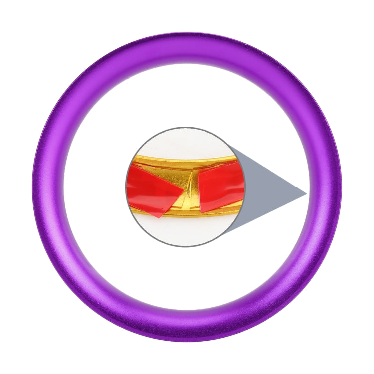 8 PCS Car Aluminum Alloy Air Conditioner Knob Case and Base for Honda XR-V, For Honda XR-V (Purple), For Honda XR-V (Red), For Honda XR-V (Gold) - HoMEdemic™ 