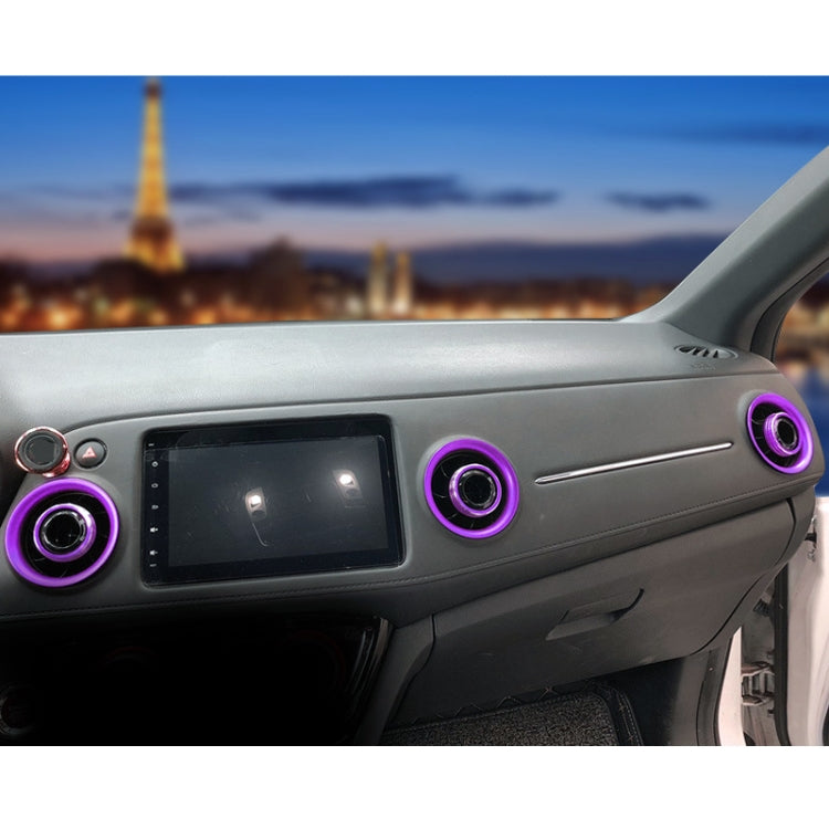 8 PCS Car Aluminum Alloy Air Conditioner Knob Case and Base for Honda XR-V, For Honda XR-V (Purple), For Honda XR-V (Red), For Honda XR-V (Gold) - HoMEdemic™ 