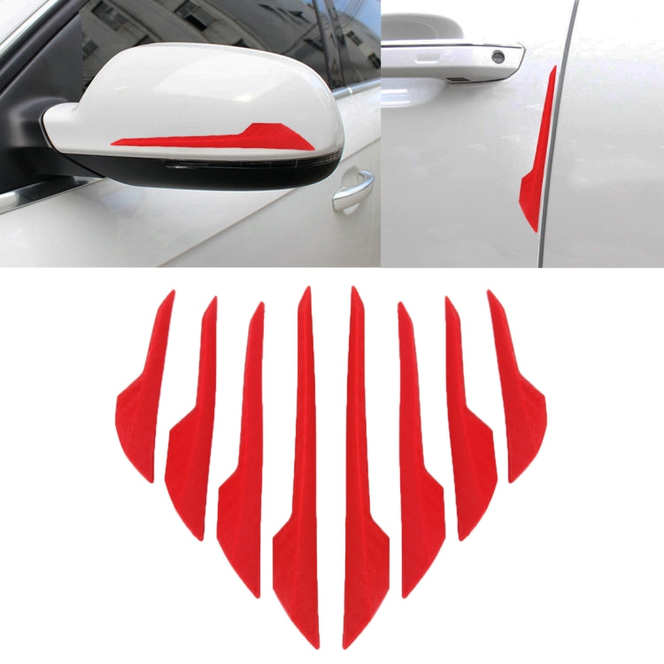 8 PCS Car Vehicle Door Side Guard Anti Crash Strip Exterior Avoid Bumps Collsion Impact Protector Sticker, Door Side Guard - HoMEdemic™ 