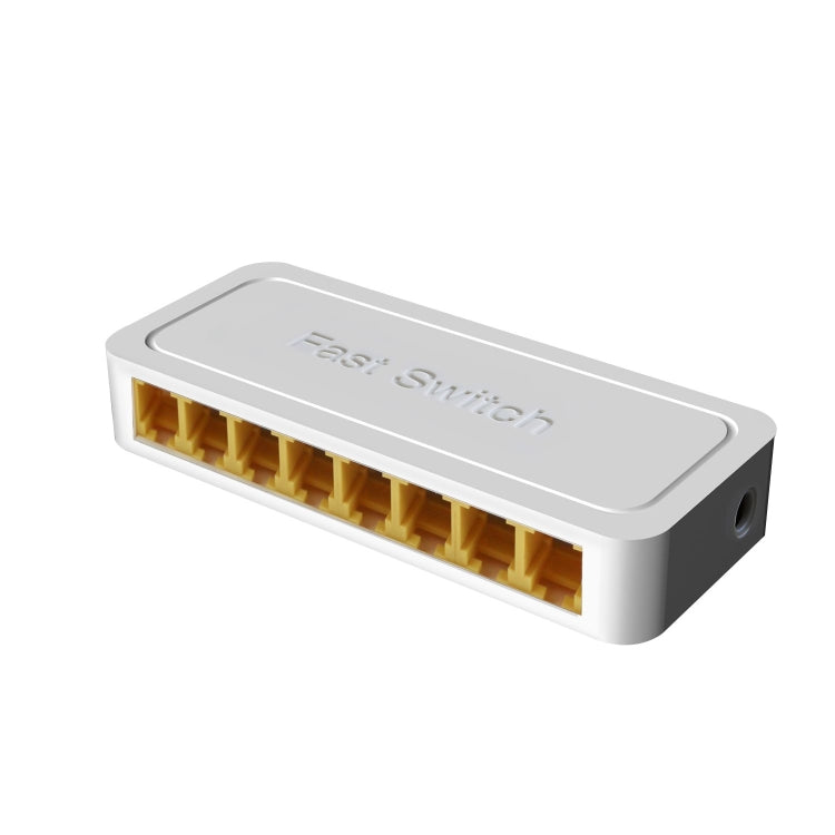 8 Port 10/100/1000Mbps MINI Ethernet Desktop Switch - HoMEdemic™ 