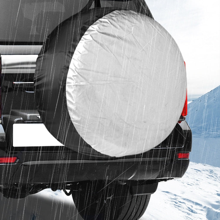 80x47cm 210D Oxford Cloth Car Waterproof Dirt-resistant Tire Protective Cover - HoMEdemic™ 