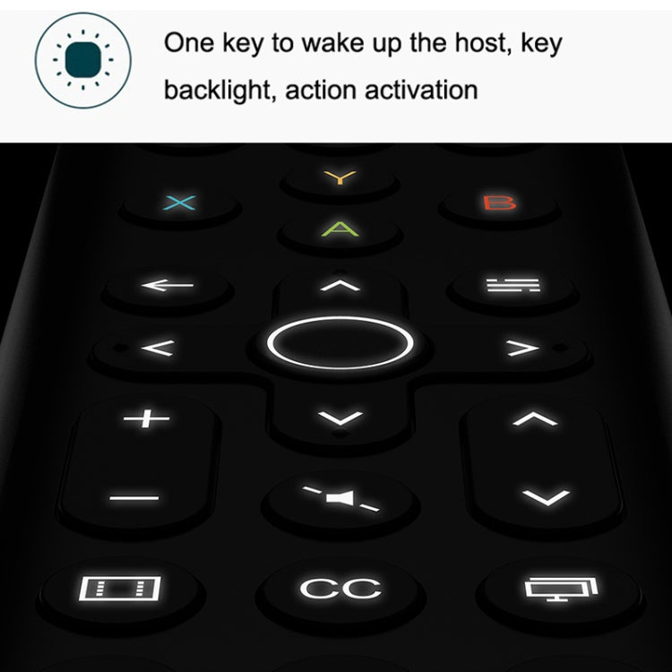 8BitDo Backlit Key Media Remote Control For Xbox, Style: Short Version (Black) - HoMEdemic™ 