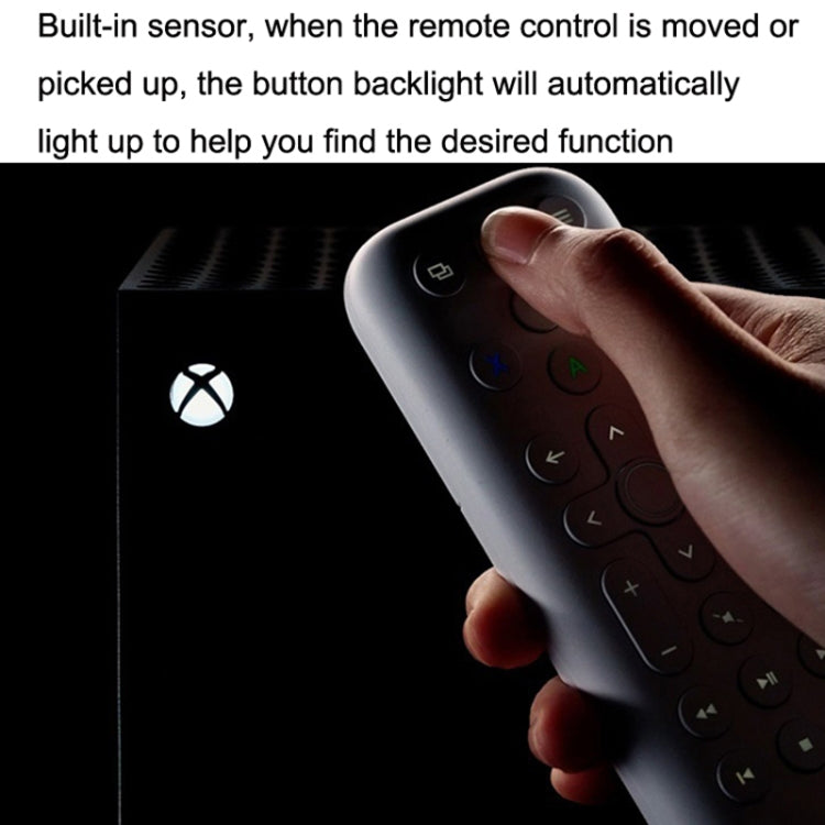 8BitDo Backlit Key Media Remote Control For Xbox, Style: Short Version (Black) - HoMEdemic™ 