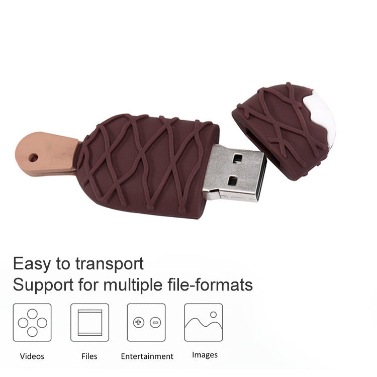 8GB Ice-cream  Style USB Flash Disk - HoMEdemic™ 