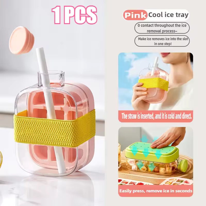 HoMedemic™-2-in-1 Ice Bottle & Cube Maker
