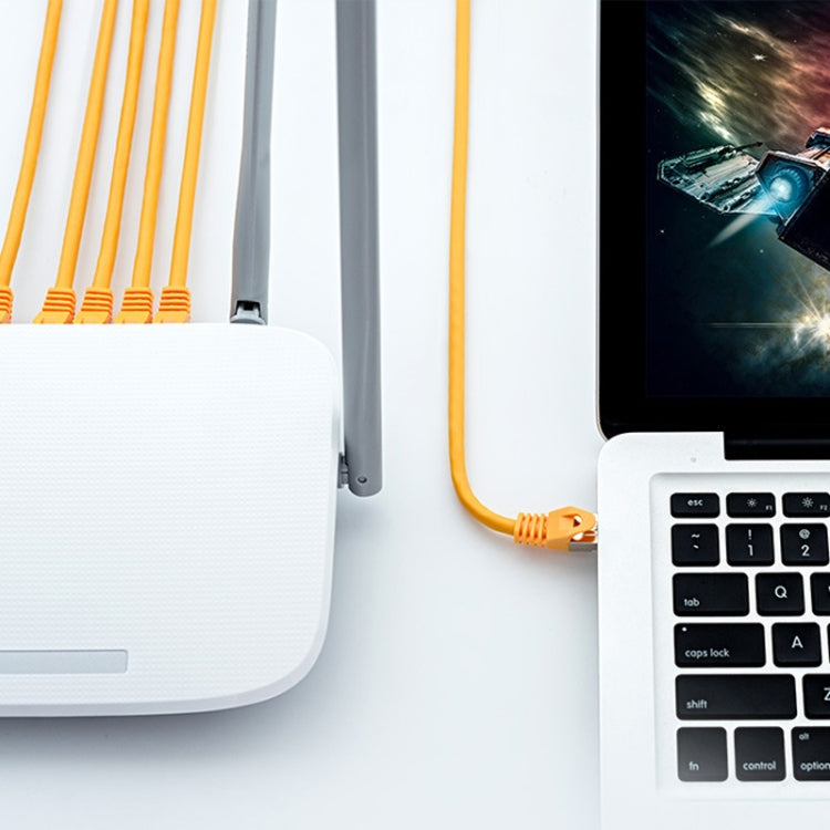 8m CAT6 Gigabit Ethernet Double Shielded Cable High Speed Broadband Cable - HoMEdemic™ 