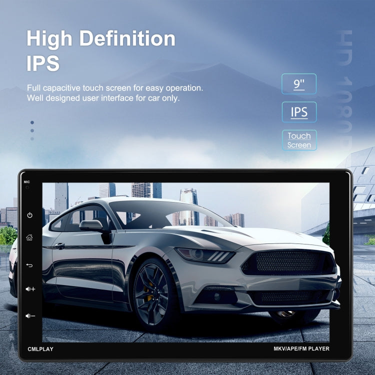 9 Inch Disassembly Screen MP5 Player Android Wireless CarPlay Reversing Image Integrated Machine(Standard) - HoMEdemic™ 