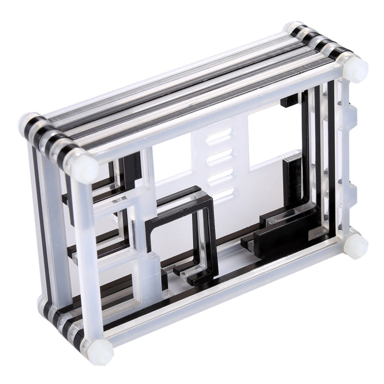 9 Layers Acrylic Box Shell Case with Cooling Fan Hole for Raspberry pi 3 - HoMEdemic™ 