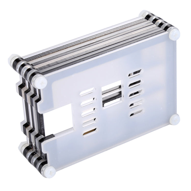 9 Layers Acrylic Box Shell Case with Cooling Fan Hole for Raspberry pi 3 - HoMEdemic™ 