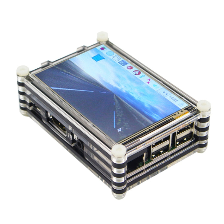 9 Layers Acrylic Box Shell Case with Cooling Fan Hole for Raspberry pi 3 - HoMEdemic™ 