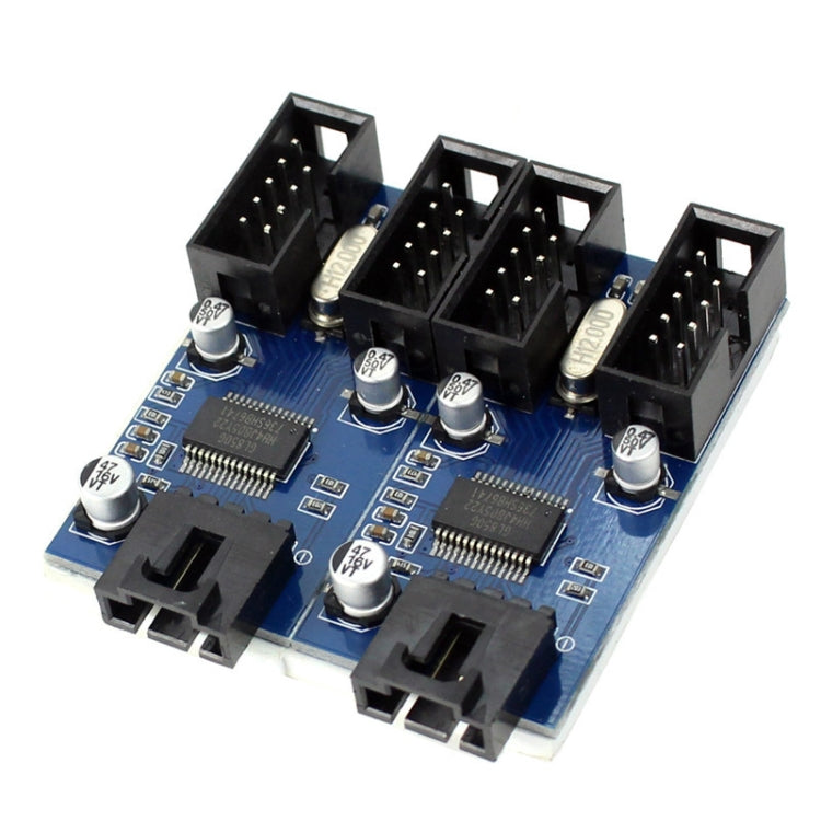 9 Pin USB Header Male 1 to 4 Female Extension Cable Card - HoMEdemic™ 