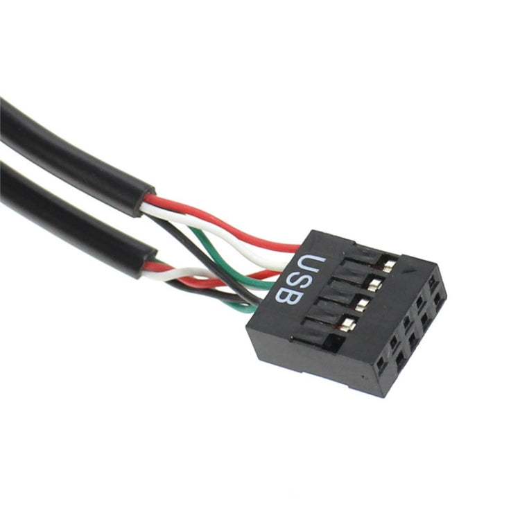 9 Pin USB Header Male 1 to 4 Female Extension Cable Card - HoMEdemic™ 
